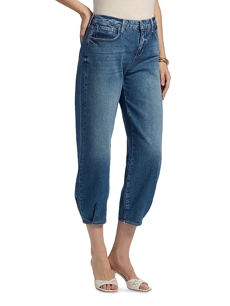 Krista High-Rise Tapered Jeans