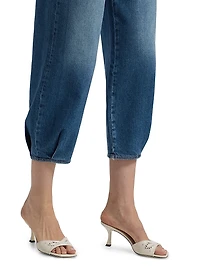 Krista High-Rise Tapered Jeans