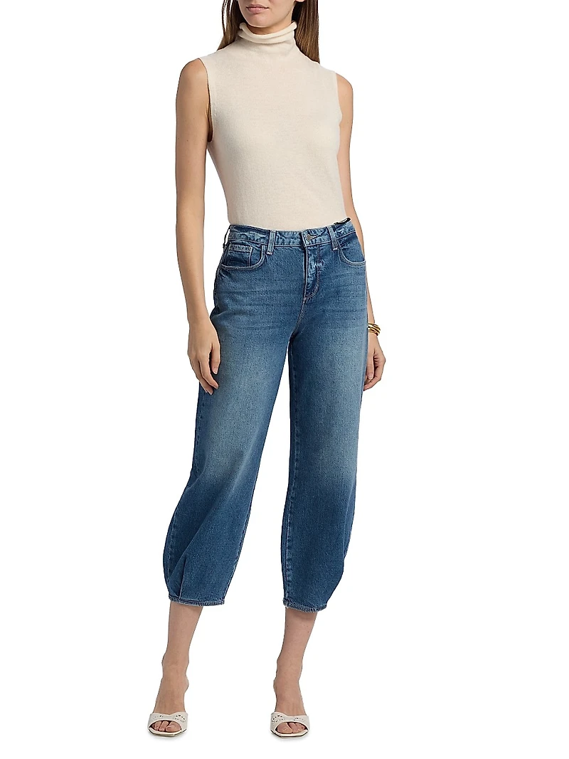 Krista High-Rise Tapered Jeans