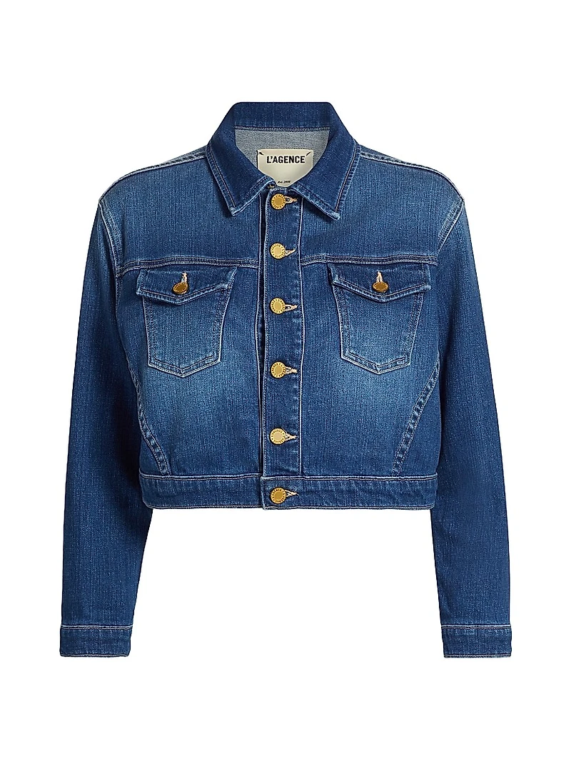 Koda Cropped Denim Jacket