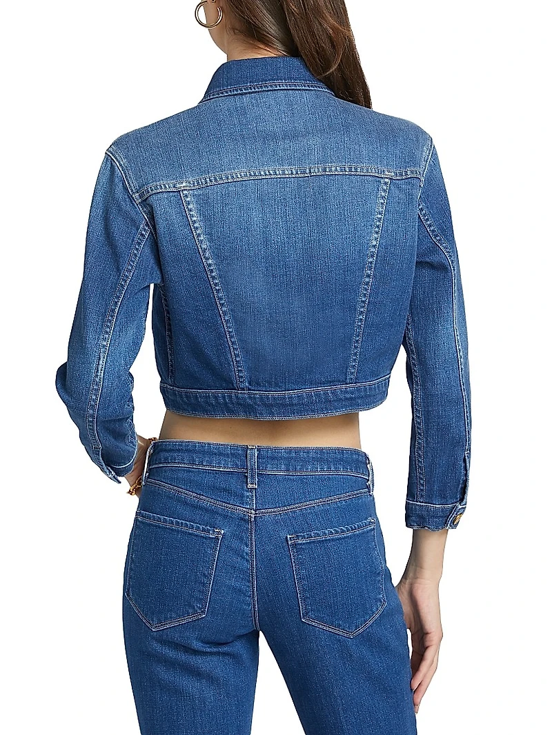 Koda Cropped Denim Jacket