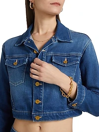 Koda Cropped Denim Jacket