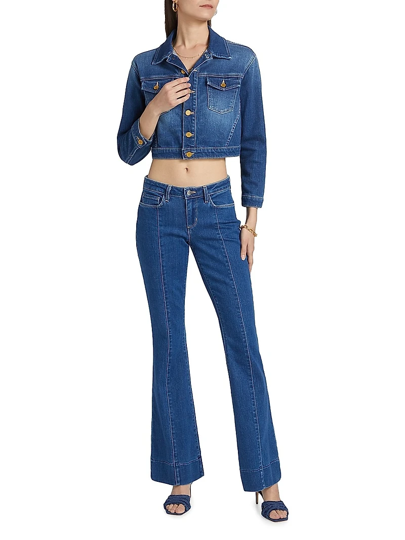 Koda Cropped Denim Jacket
