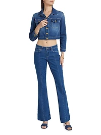 Koda Cropped Denim Jacket