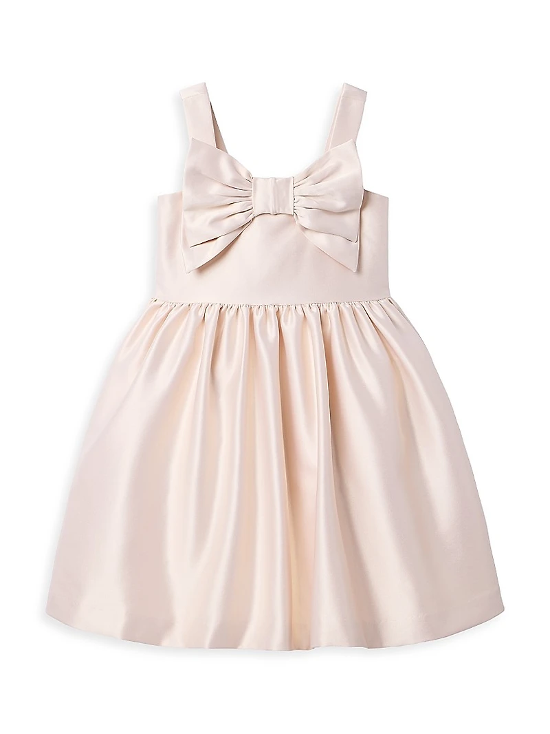 Baby Girl's, Little Girl's & Satin Bow Gala Dress