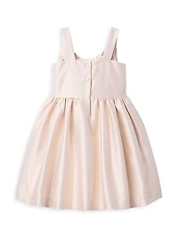 Baby Girl's, Little Girl's & Satin Bow Gala Dress