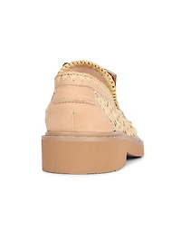 Viv Rangers 25MM Braided Raffia Loafers