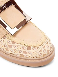 Viv Rangers 25MM Braided Raffia Loafers