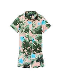 Little Boy's The Palm Cabana Set