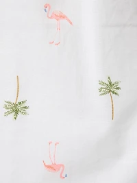 Little Girl's Tropics Print Dress & Bloomers Set