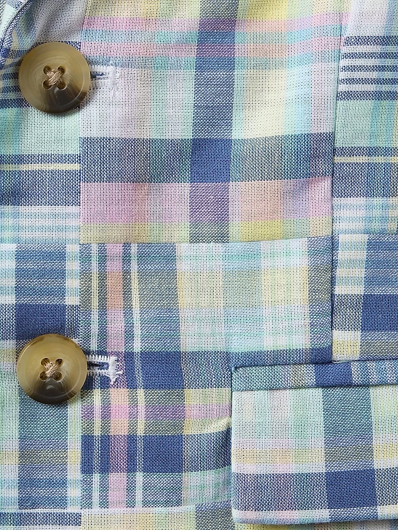 Little Boy's & Patchwork Suit Set