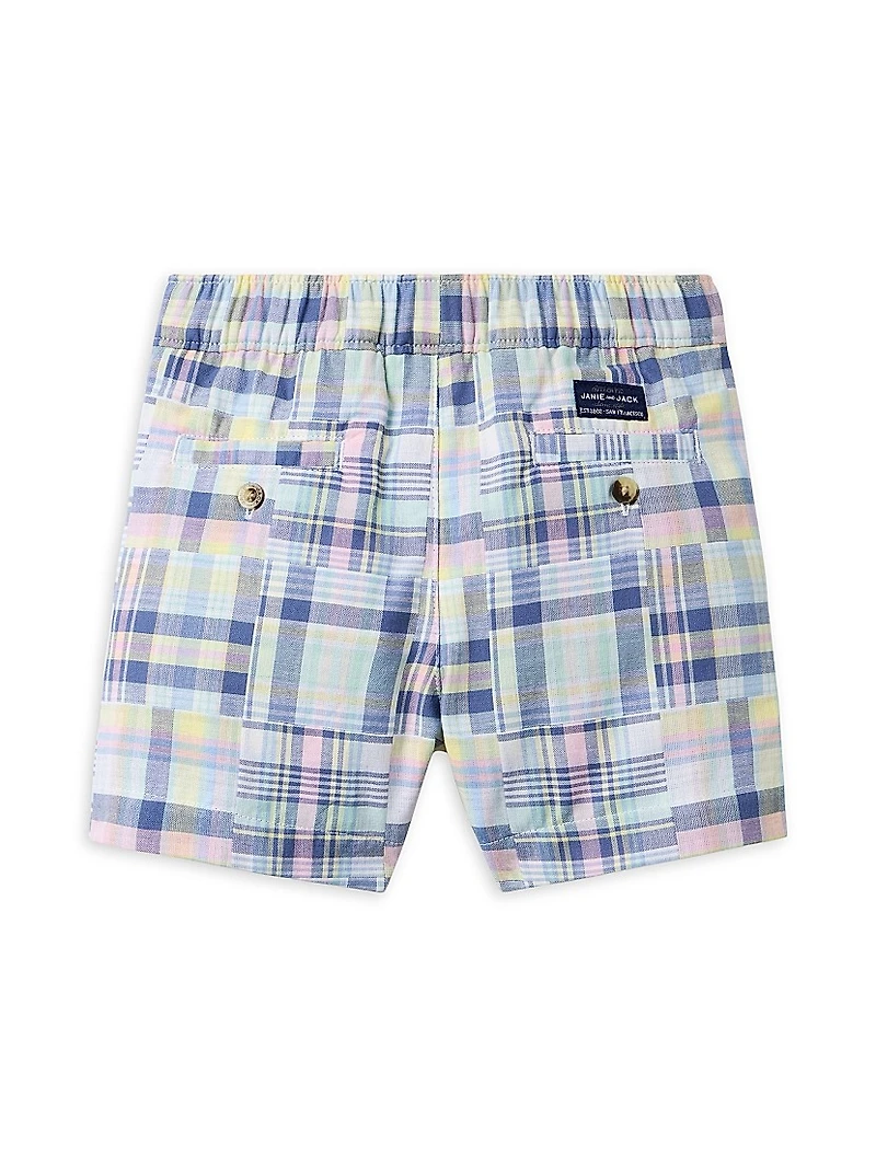 Little Boy's & Patchwork Suit Set