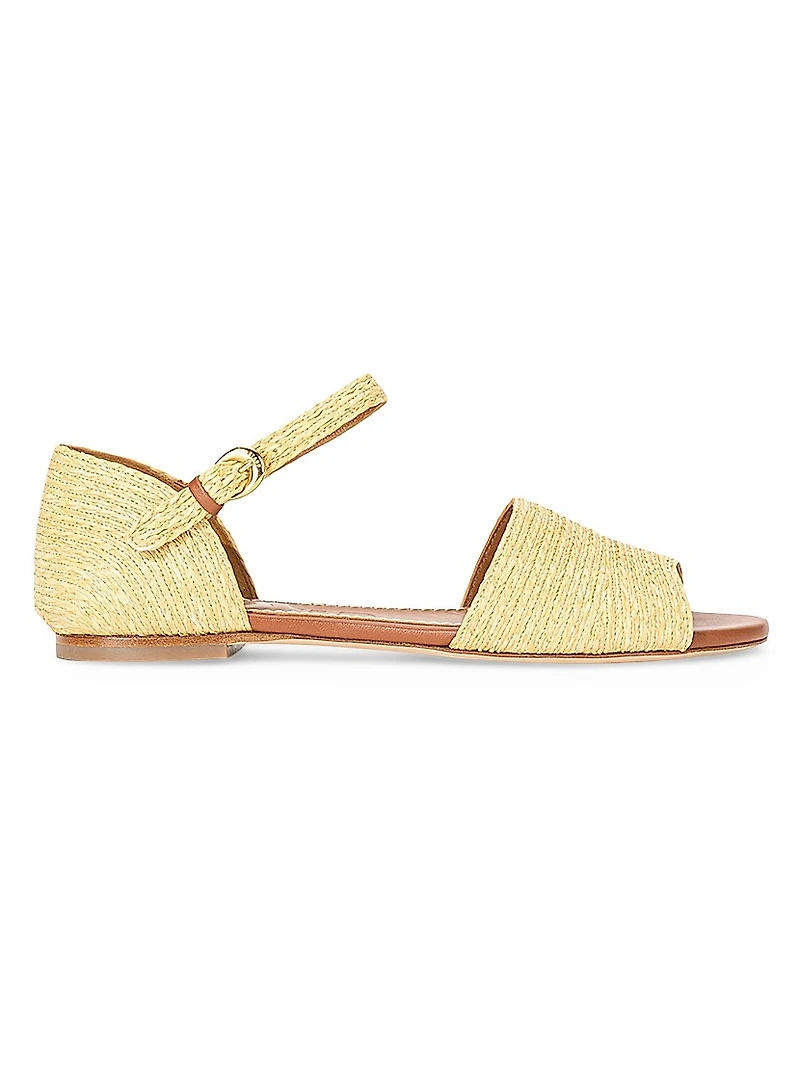 Catherine Raffia Sandals
