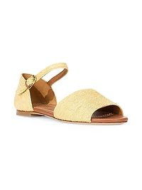 Catherine Raffia Sandals