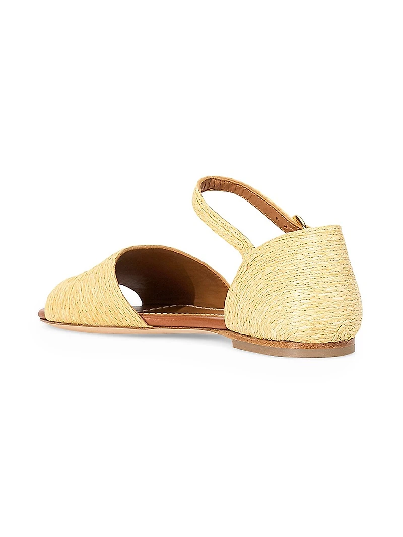 Catherine Raffia Sandals