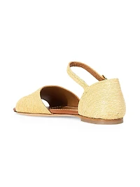 Catherine Raffia Sandals