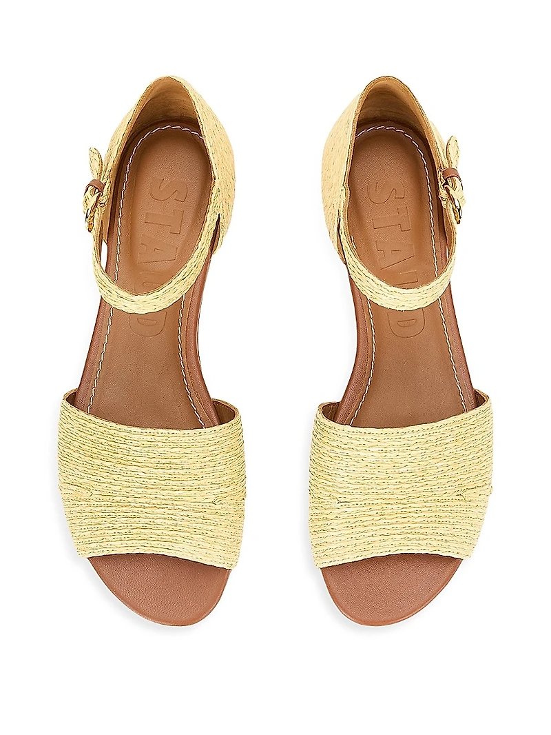 Catherine Raffia Sandals