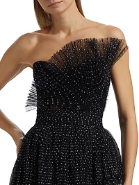 Marion Polka Dot Tulle Gown