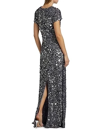 Jodie Embellished A-Line Gown