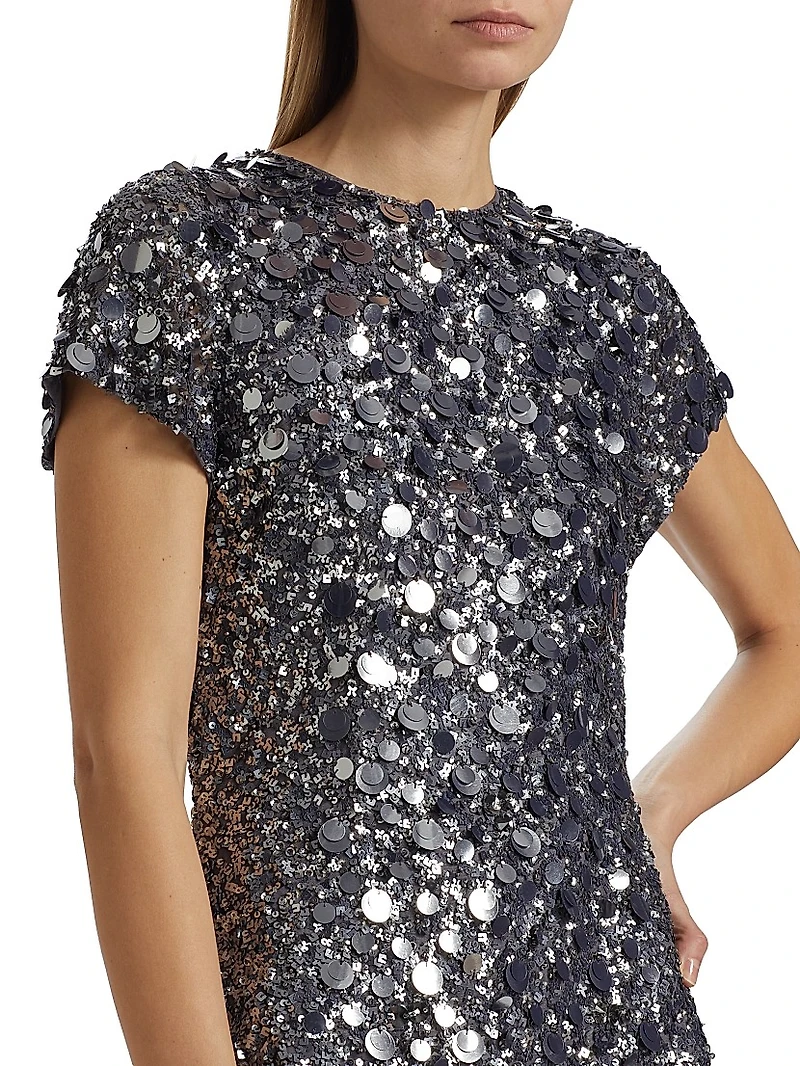 Jodie Embellished A-Line Gown