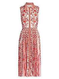 Darby Printed Midi-Shirtdress