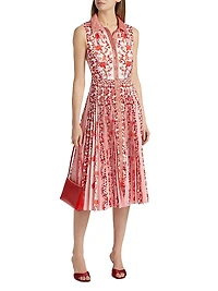 Darby Printed Midi-Shirtdress