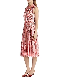 Darby Printed Midi-Shirtdress