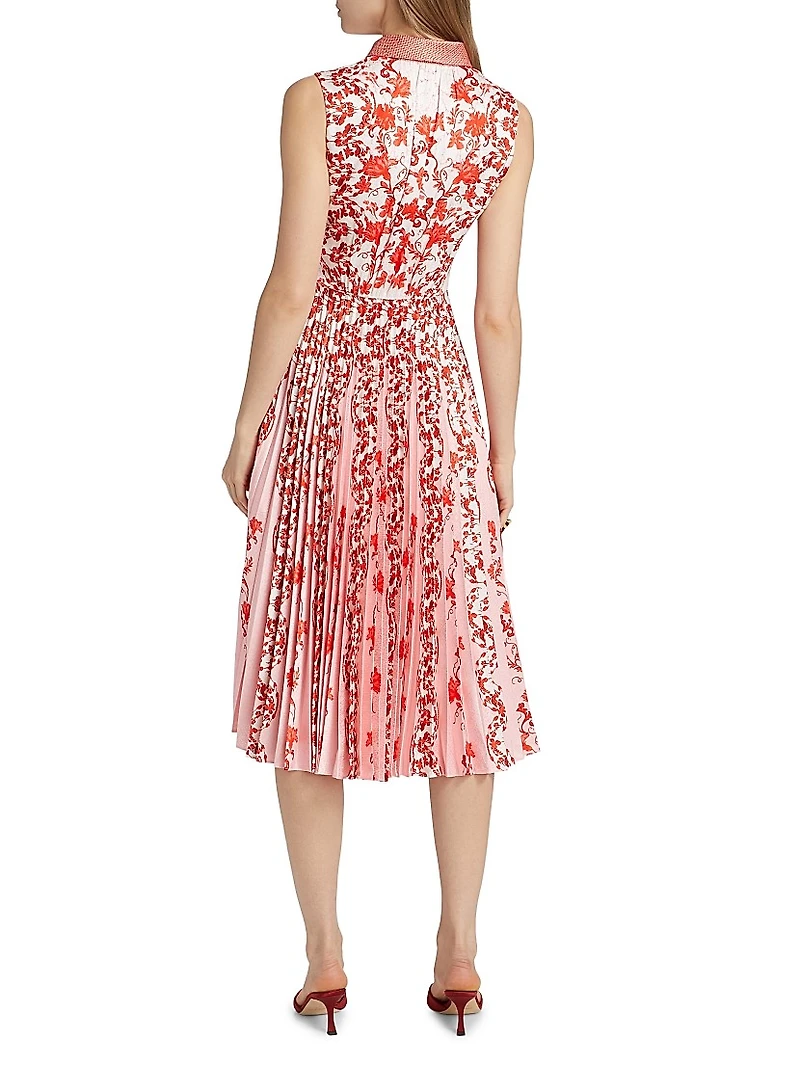 Darby Printed Midi-Shirtdress