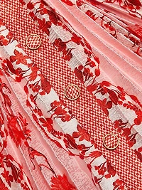 Darby Printed Midi-Shirtdress