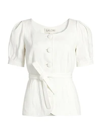 Blanca Puff-Sleeve Jacket