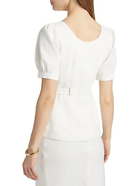 Blanca Puff-Sleeve Jacket