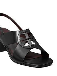 Miller 55MM Leather Buckle Sandals