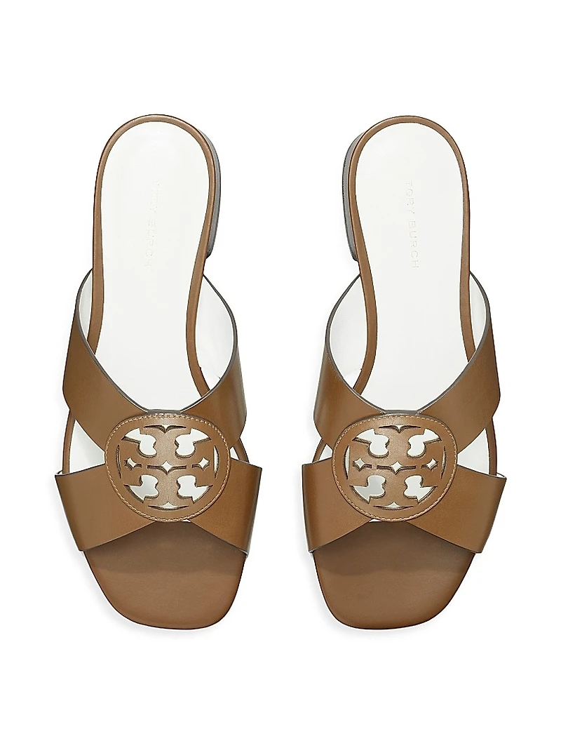Leather Criss Cross Sandals