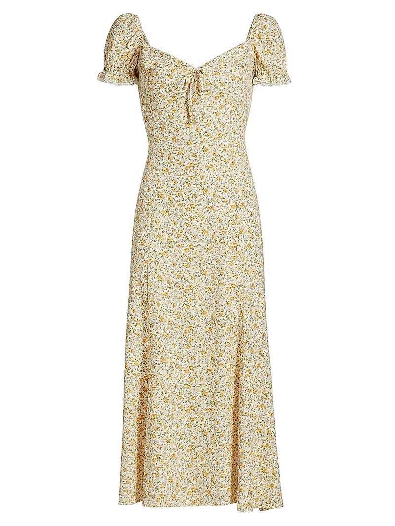 Shyla Floral Midi-Dress