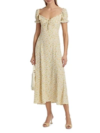 Shyla Floral Midi-Dress