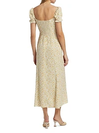 Shyla Floral Midi-Dress