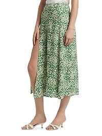Zoe Floral Crepe Skirt