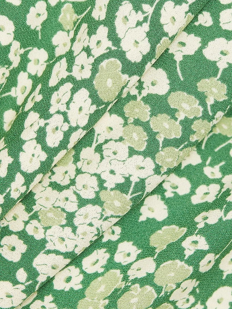 Zoe Floral Crepe Skirt