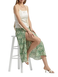Zoe Floral Crepe Skirt