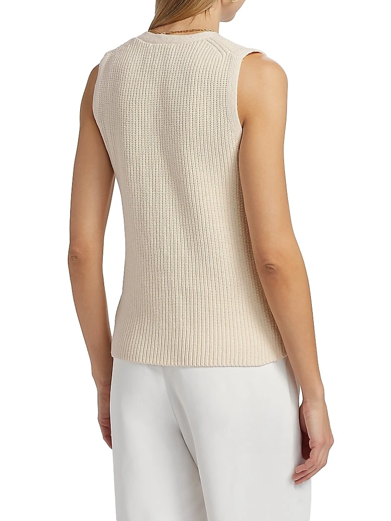 Faye Cotton Sweater Vest