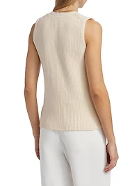 Faye Cotton Sweater Vest