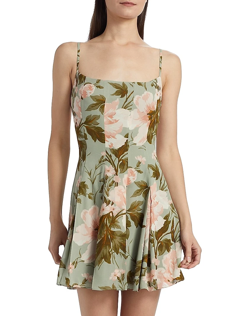 Annelise Floral Minidress