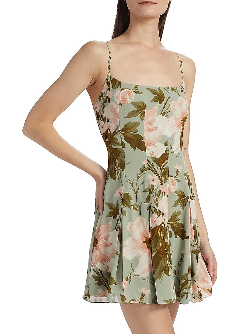 Annelise Floral Minidress