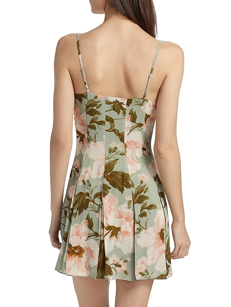 Annelise Floral Minidress