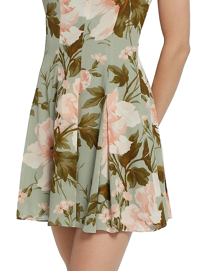 Annelise Floral Minidress