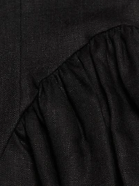Oaklyn Linen A-Line Minidress