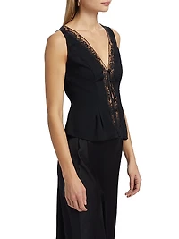 Cristina Lace Top