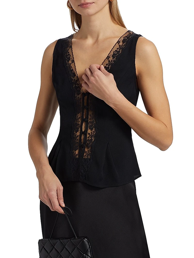 Cristina Lace Top