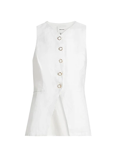 Aspen Linen Top