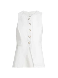 Aspen Linen Top